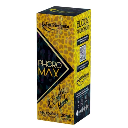 PERFUME AFRODISÍACO PARA ATRAÇÃO EXOTIC BLACK