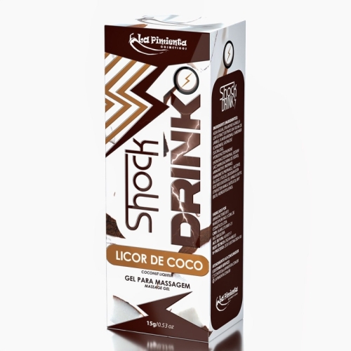 SHOCK DRINK LICOR DE COCO 15g