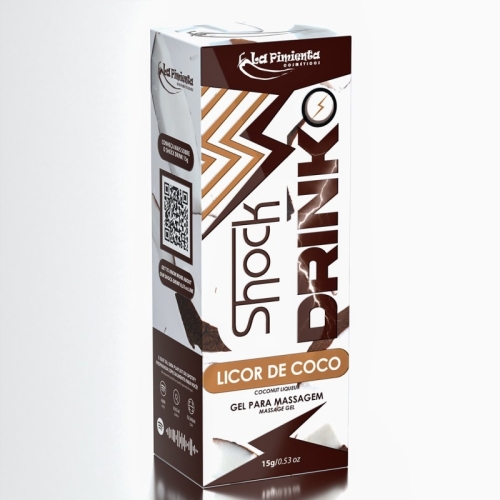 SHOCK DRINK LICOR DE COCO 15g