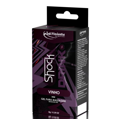 SHOCK DRINK VINHO 8G