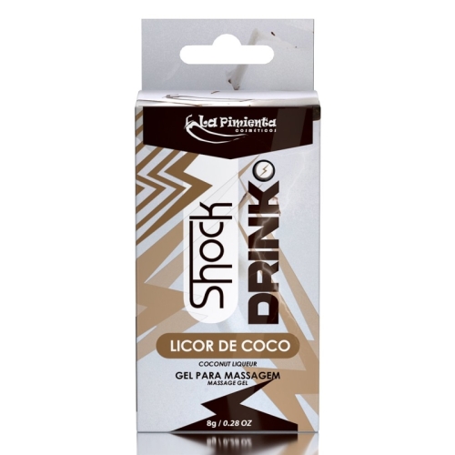 SHOCK DRINK LICOR DE COCO 8g