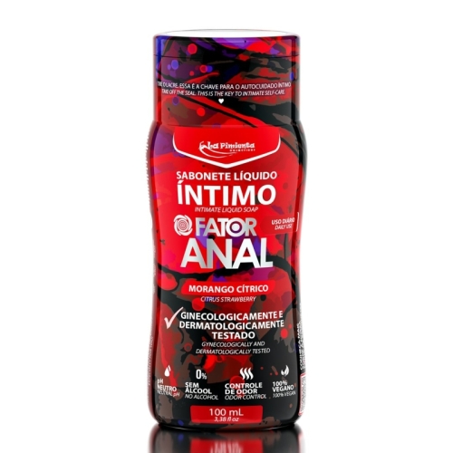 SABONETE LÍQUIDO ÍNTIMO FATOR ANAL - 100mL