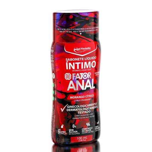 SABONETE LÍQUIDO ÍNTIMO FATOR ANAL - 100mL