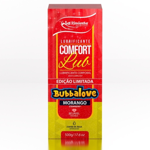 COMFORT LUB 500g - BUBBALOVE MORANGO