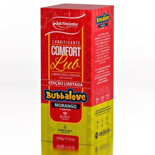 COMFORT LUB 500g - BUBBALOVE MORANGO