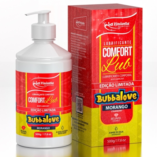 COMFORT LUB 500g - BUBBALOVE MORANGO